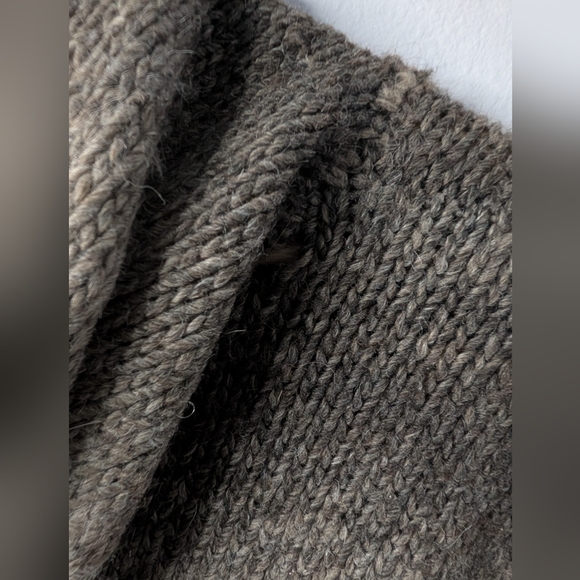 James Perse Alpaca Wool Hooded Sweater Pullover Hoodie Size 3 (L/XL) Gradient - Picture 6 of 9